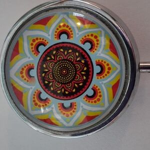 Colorful Mandala Pill Box